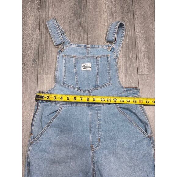 Levi’s Levi Strauss Y2K Baggy Preppy Jumpsuit Blue Jeans Overalls M A004101 - Picture 5 of 13